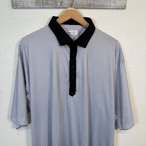 Collars & Co Dress Collar Polo Featherweight Preston Black 2XLCareer Preppy